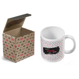Blank Canvas Mug in Bianca Custom Digital Print Gift Box SOLID WHITE