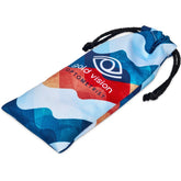 Hoppla Midlands Polyester Glasses Pouch BLACK