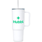 Altitude Texas Plastic Double-Wall Mug – 1.2 Litre SOLID WHITE