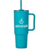 Altitude Texas Plastic Double-Wall Mug – 1.2 Litre TURQUOISE