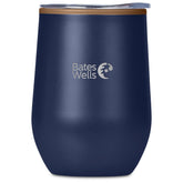 Serendipio Ovolo Stainless Steel & Plastic Double-Wall Tumbler – 350ml NAVY