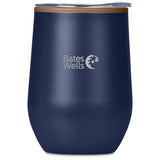 Serendipio Ovolo Stainless Steel & Plastic Double-Wall Tumbler – 350ml NAVY