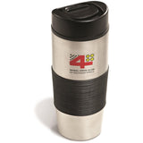 Ridge Stainless Steel & Plastic Double-Wall Tumbler - 450ml BLACK