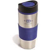Ridge Stainless Steel & Plastic Double-Wall Tumbler - 450ml BLUE