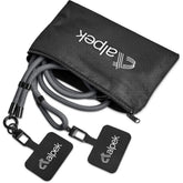Altitude Fusion Crossbody & Wrist Phone Strap Set in Pouch GREY