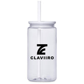 Altitude Mina Plastic Tumbler and Straw - 550ml