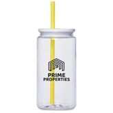 Altitude Mina Plastic Tumbler and Straw - 550ml