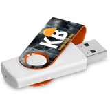 Altitude Axis Gyro White Flash Drive - 8GB 8GB ORANGE