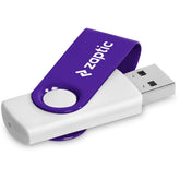 Altitude Axis Gyro White Flash Drive - 8GB 8GB PURPLE