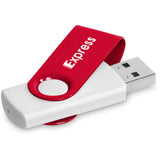 Altitude Axis Gyro White Flash Drive - 8GB 8GB RED