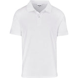 Mens Recycled Promo Golf Shirt WHITE