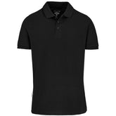 Mens Okiyo Tenyo Recycled Golf Shirt BLACK
