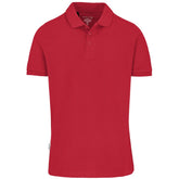 Mens Okiyo Tenyo Recycled Golf Shirt RED
