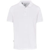 Mens Okiyo Tenyo Recycled Golf Shirt WHITE