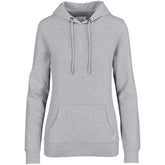 Ladies Okiyo Kaizen Recycled Hooded Sweater GREY