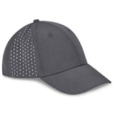 Fusion Laser Cap - 6 Panel CHARCOAL
