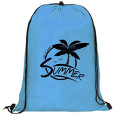 Altitude Daily 190T Drawstring Bag CYAN