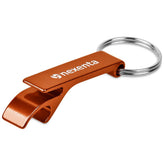 Altitude Tango Recycled Aluminium Bottle Opener Keyholder ORANGE