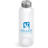 Kooshty Pura Glass Water Bottle - 500ML TRANSPARENT
