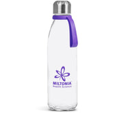 Kooshty Loopy Glass Water Bottle - 650ml PURPLE