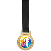 Altitude Achiever Medal With Black Petersham Lanyard GOLD