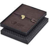 Andy Cartwright Afrique Cowskine A5 Soft Cover Notebook BROWN