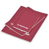 Okiyo Emika FSC Certified Paper A5 Soft Cover Notebook RED