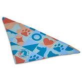 Hoppla Tyson Small Polyester Dog Bandana S SOLID WHITE