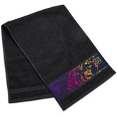 Eva & Elm Aldrin Sports & Hand Sublimation Towel BLACK