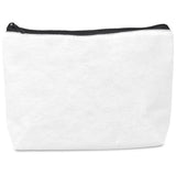 Pre-Production Sample Hoppla Leanne Recycled PET Stitch-Bond Maxi Toiletry Bag BLACK