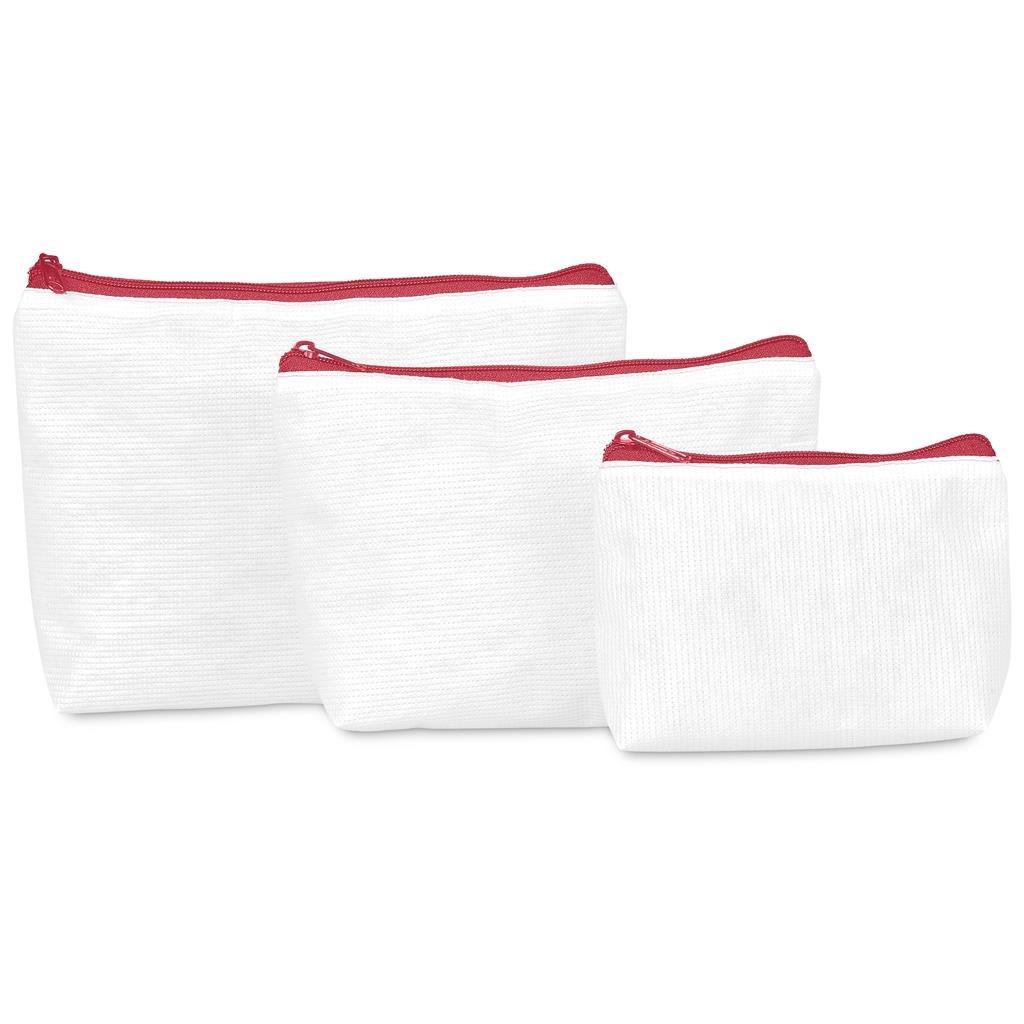 Pre-Production Sample Hoppla Leanne Recycled PET Stitch-Bond Maxi Toiletry Bag