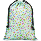 Pre-Production Sample Hoppla Pacific Maxi Polyester Drawstring Pouch