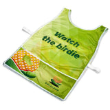 Pre-Production Sample Hoppla Jackal Polyester Caddy Bib with PVC Name Sleeve