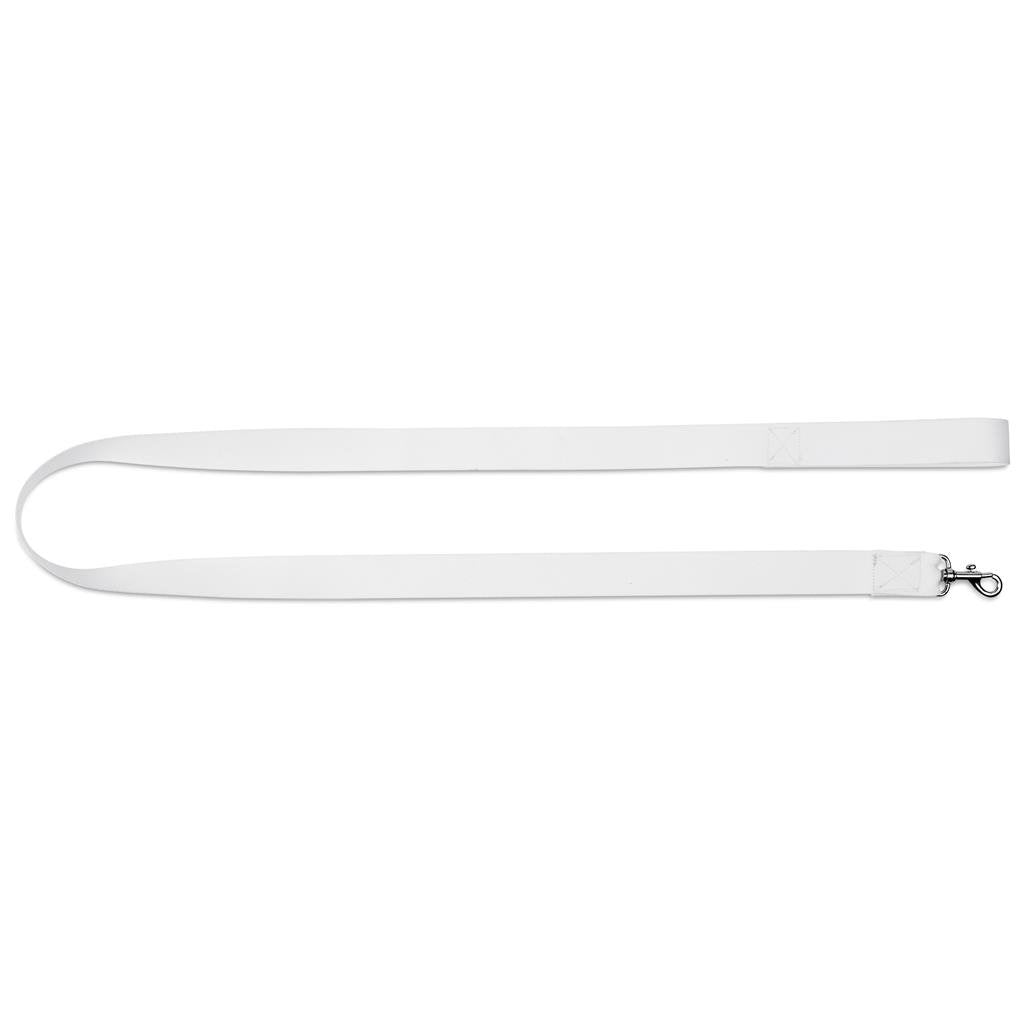 Pre-Production Sample Hoppla Buddy Polyester Dog Leash SOLID WHITE