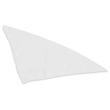 Pre-Production Sample Hoppla Tyson Small Polyester Dog Bandana S SOLID WHITE