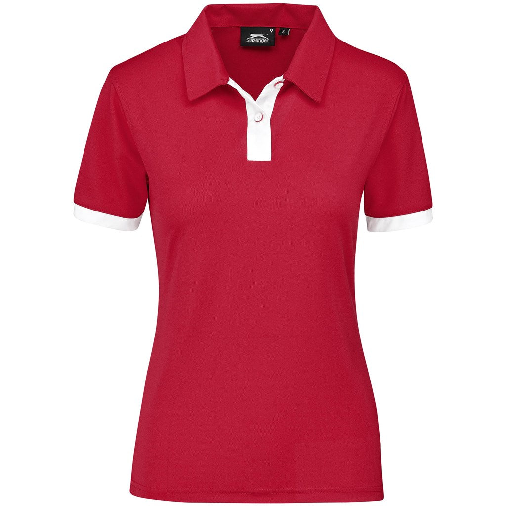 Ladies Contest Golf Shirt - Red RED