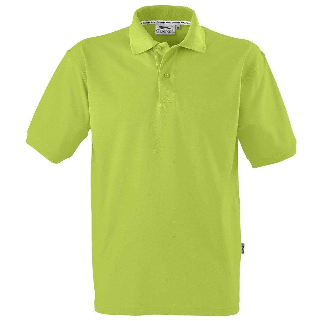 Mens Crest Golf Shirt - Green GREEN