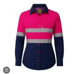 WORKWEAR LADIES VENTED SHAFT SHIRT