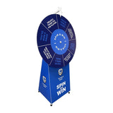 Branded Maxi Spinning Wheel with full wrap base – view 3