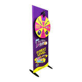 Branded Slinky Spinning Wheel fabric standee – view 3