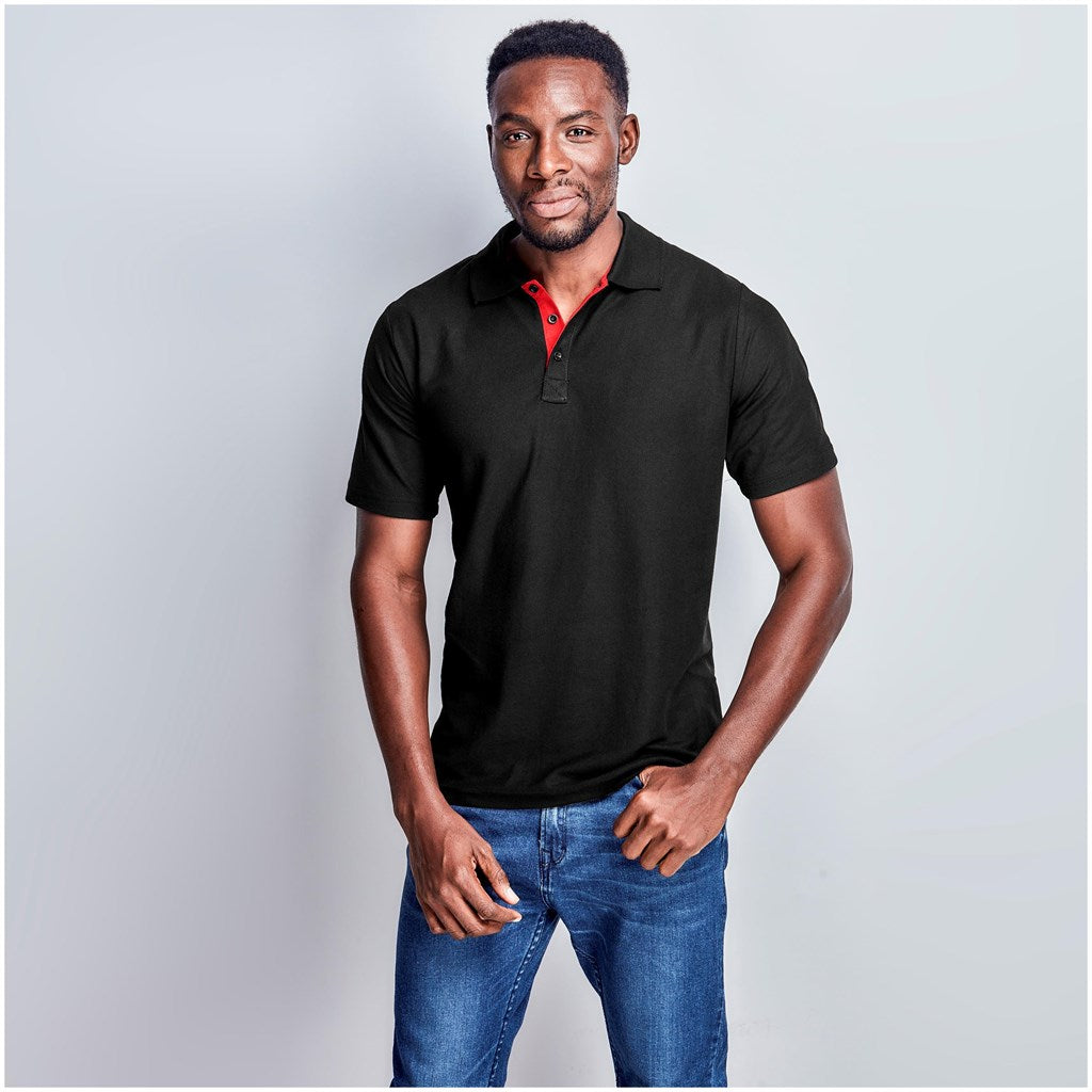 Mens Solo Golf Shirt - White