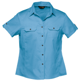 Plain Bush Shirt Ladies - DUSK BLUE 4XL