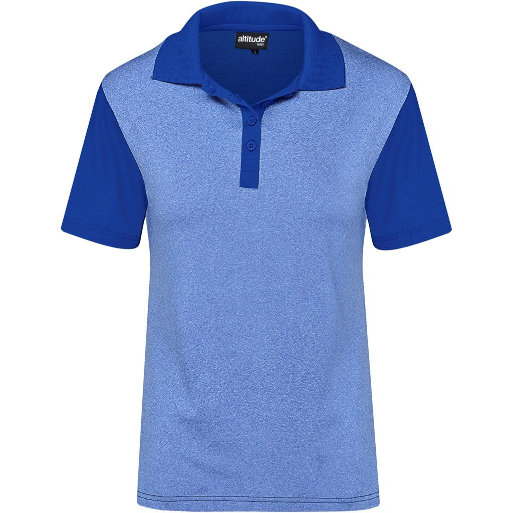 Ladies Crossfire Golf Shirt - Blue BLUE