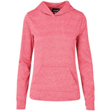 Ladies Fitness Lightweight Hooded Sweater - Red RED