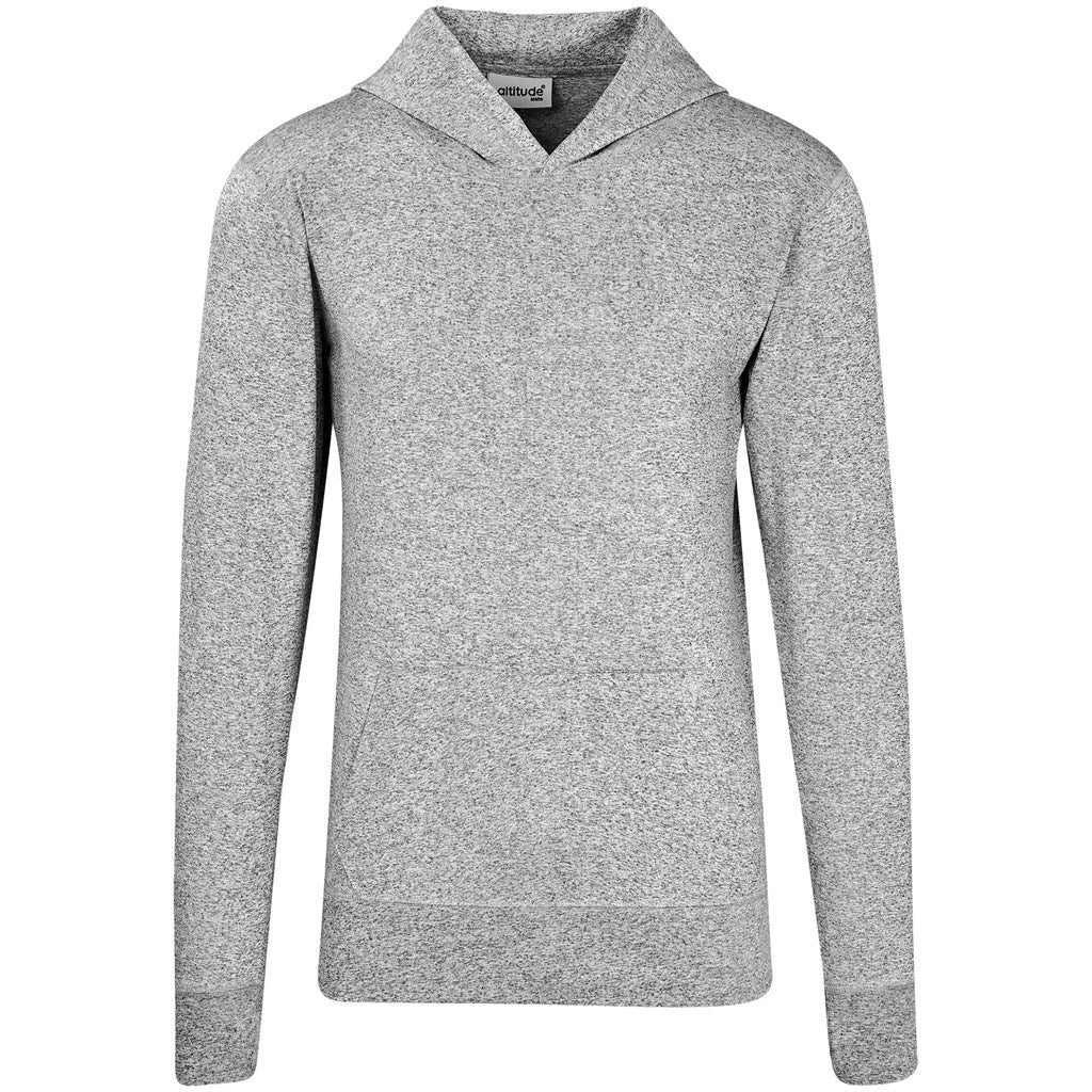 Mens Fitness Lightweight Hooded Sweater GREY