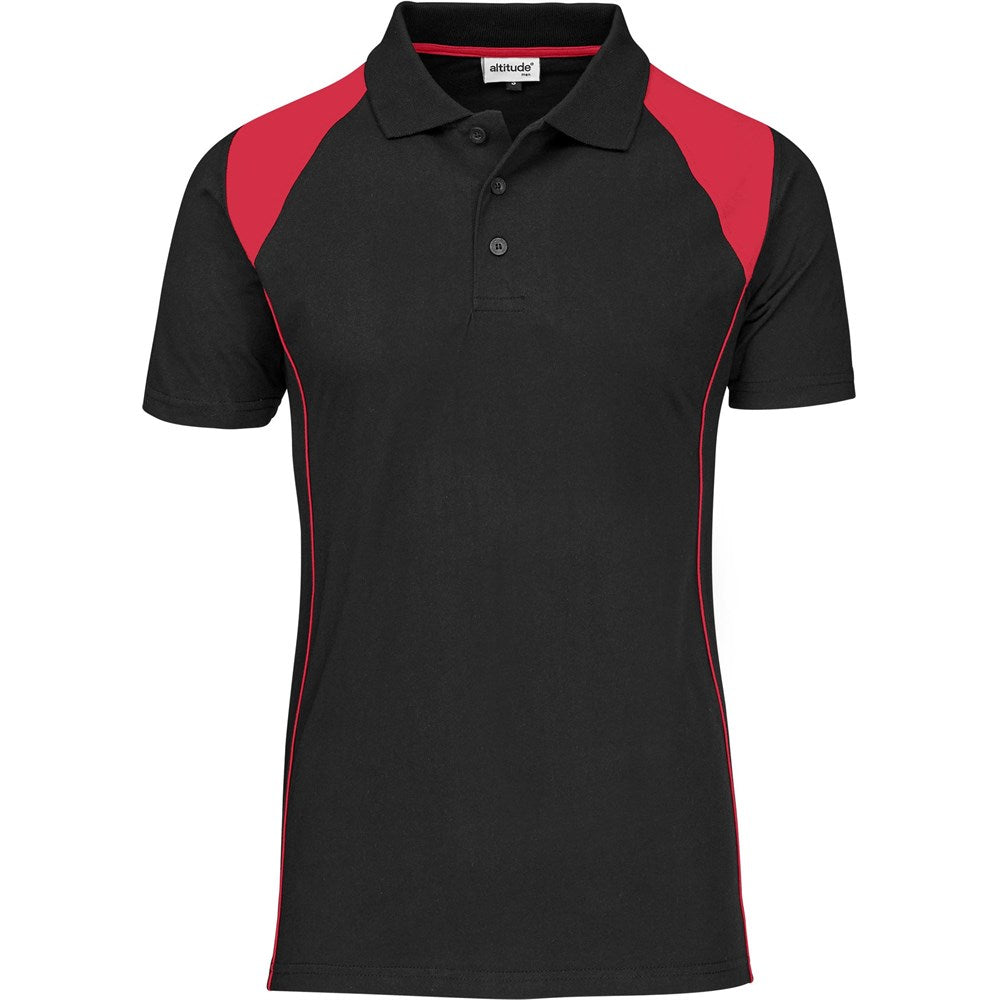 Mens Infinity Golf Shirt - Black BLACK