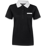 Ladies Caliber Golf Shirt - Black BLACK