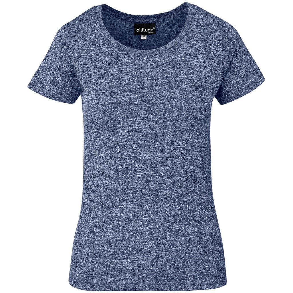 Ladies Oregon Melange T-Shirt NAVY