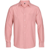 Mens Long Sleeve Portsmouth Shirt - Red RED