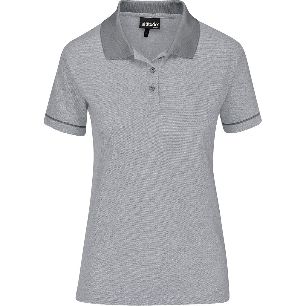 Ladies Verge Golf Shirt - Light Grey Light Grey